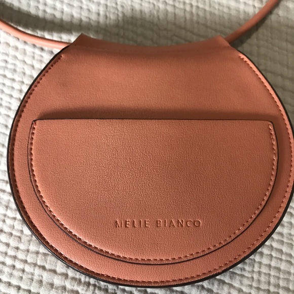 Nellie Blanco peach round saddle bag - Picture 2 of 7
